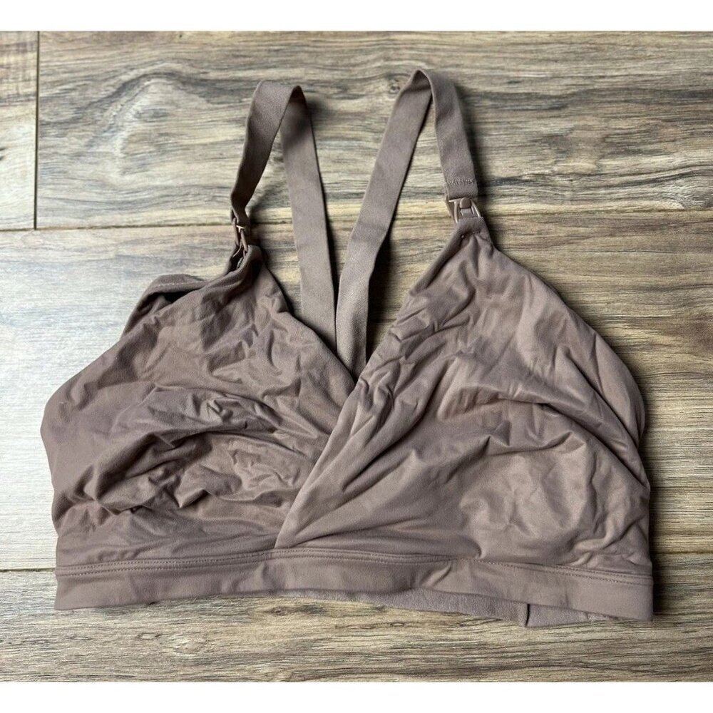 Spanx 30040T Bra-llelujah! Mama Nursing Bra Mocha Size XL Nylon Elastane Women’s